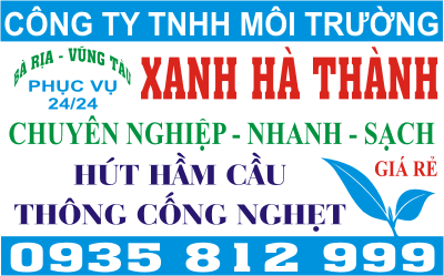 Hút hầm cầu thông cống nghẹt tại các Khu Công Nghiệp tỉnh BRVT